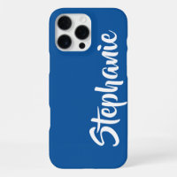 Choose Colour Personalised Name Minimalist Plain