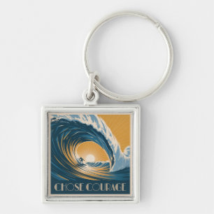 Choose Courage Key Ring