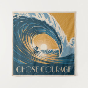 Choose Courage Tapestry