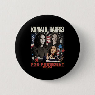 Choose Freedom Kamala Harris 1 6 Cm Round Badge