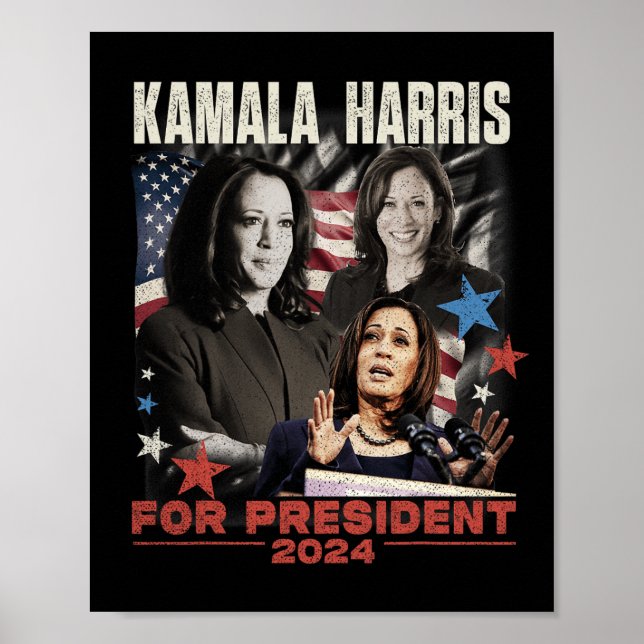 Choose Freedom Kamala Harris 1  Poster (Front)
