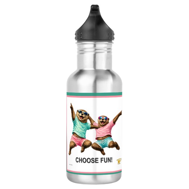 Choose Fun Otter Duo 532 Ml Water Bottle (Right)