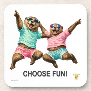 Choose Fun Otter Duo Coaster