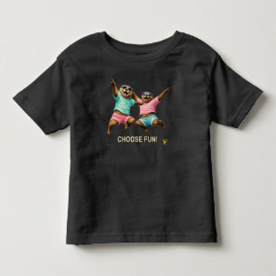 Choose Fun Otter Duo Toddler T-Shirt