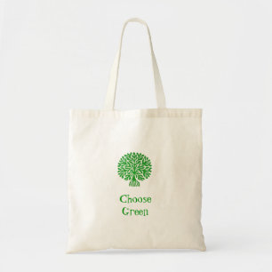 Choose Green Tote Bag