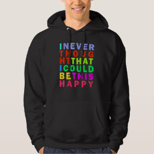 Choose Hapiness Inspirational Quote Hoodie