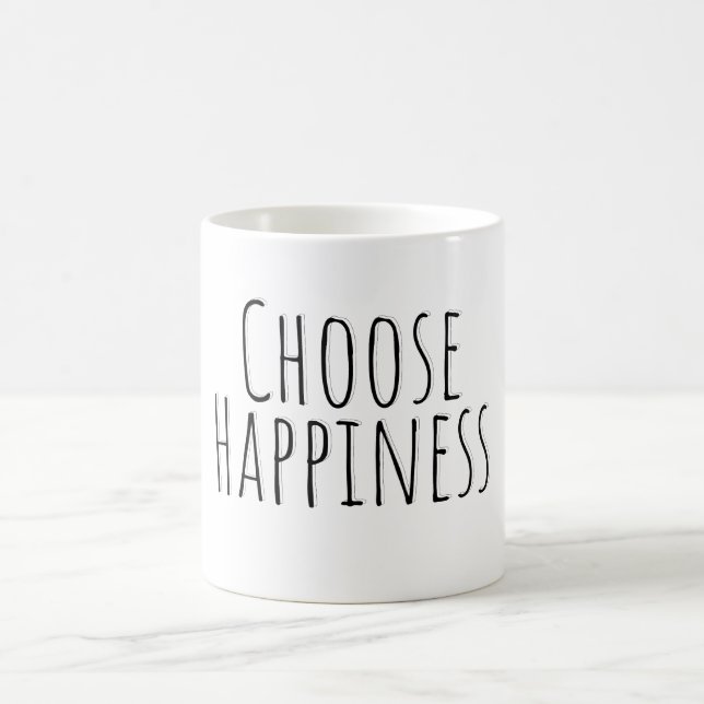 Choose Happiness #1 Coffee Mug (Center)