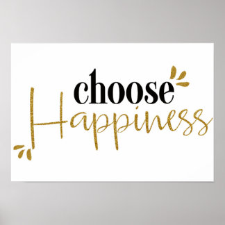 Choose Happiness Poster