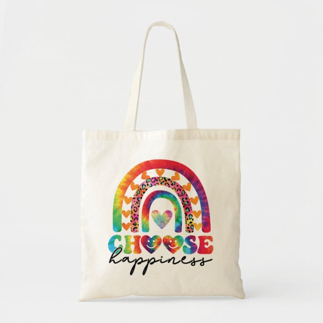Choose Happiness Tote Bag (Front)