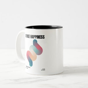 Choose Happiness Two-Tone Coffee Mug