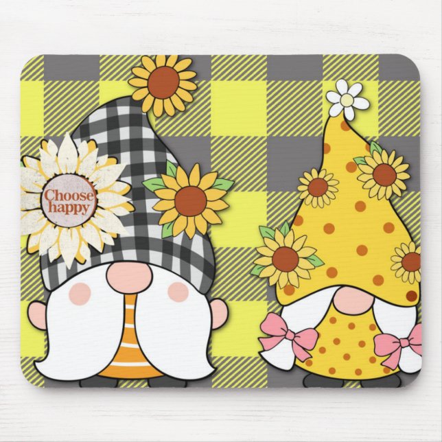 Choose Happy Mousepad (Front)