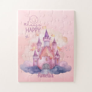 Choose Happy Palace on the Pink Cloud customisable Jigsaw Puzzle