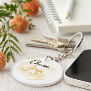 Choose Joy Acrylic Keychain