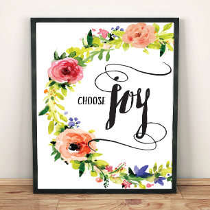 Choose Joy Art Print