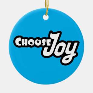 Choose Joy Ceramic Ornament