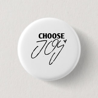Choose Joy - Christian 3 Cm Round Badge