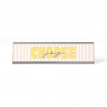 Choose Joy Desk Plate