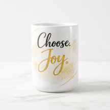 Choose Joy Inspirational Gift Mug