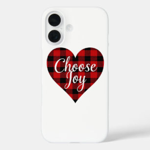 Choose Joy Inspirational Quote iPhone 16 Case
