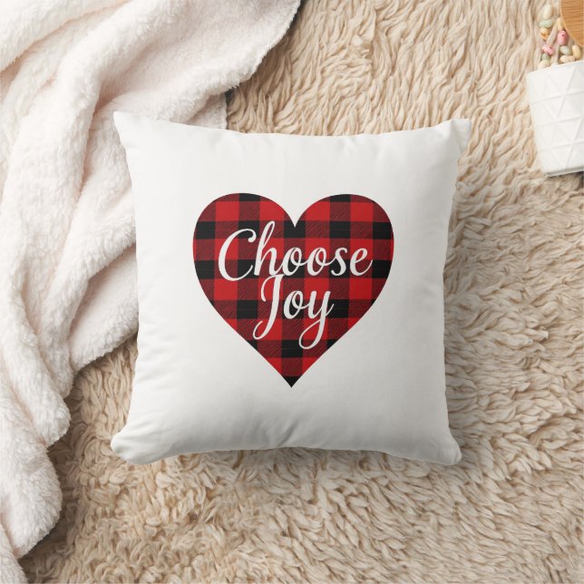 Choose Joy Inspirational Quote Cushion (Blanket)