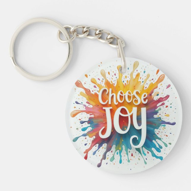 Choose Joy Keychain (Front)