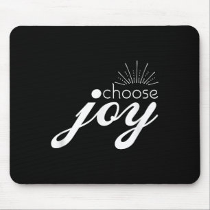 Choose Joy Motivational And Inspirational Mouse Pad