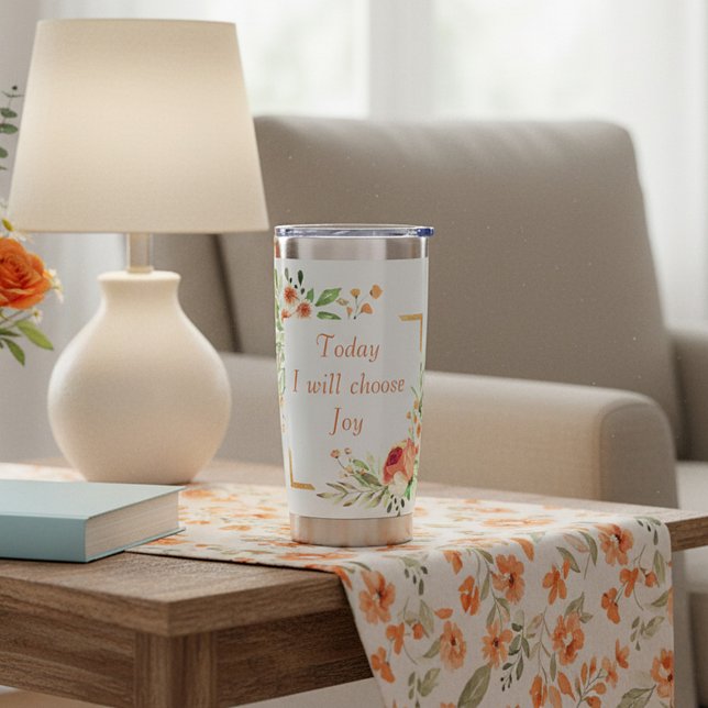 Choose Joy Mug personalised Insulated Tumbler (Creator Uploaded)