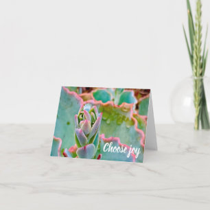 Choose joy note card