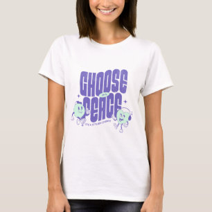 Choose Joy & Peace Cute Inspirational T-Shirt