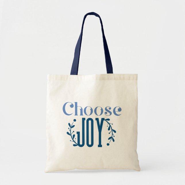  Choose Joy Quote  Tote Bag (Front)