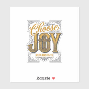 Choose Joy Romans 15_13 Christian Faith Shirt_1