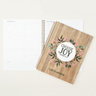 Choose Joy Romans 15:13 Planner