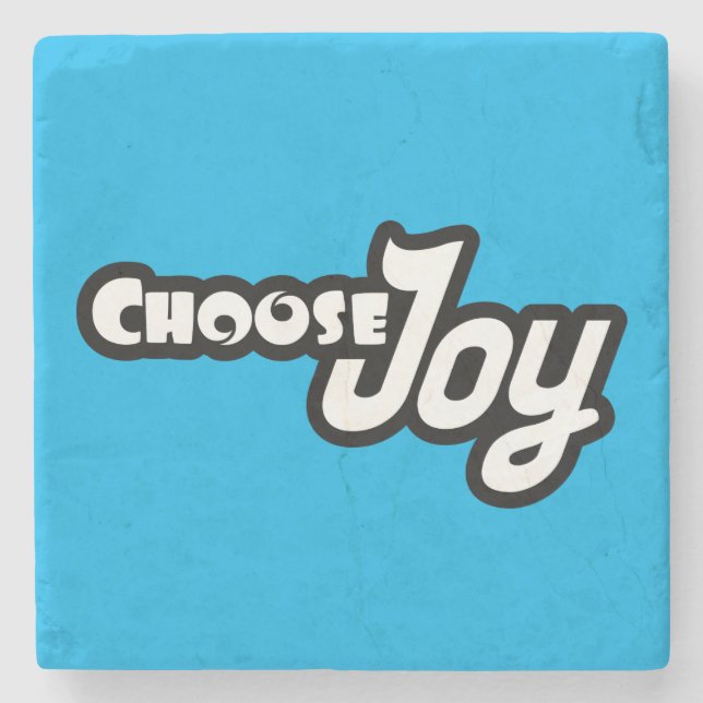 Choose Joy Stone Coaster (Front)