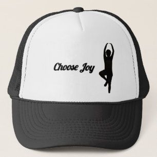 Choose Joy Yoga Hat Inspirational Mindfulness Tr