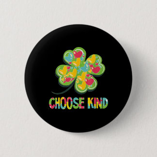 Choose Kind - Autism Awareness Anti Bully St Patri 6 Cm Round Badge