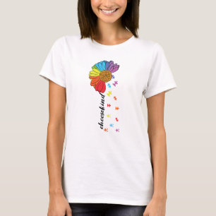 Choose Kind Autism Awareness Flower T-Shirt