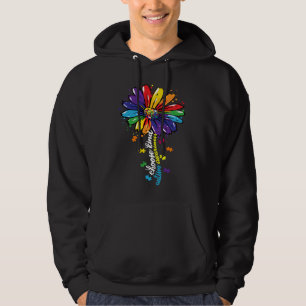 Choose Kind Autism Awareness Sunflower Mom Women K Hoodie