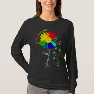 Choose Kind Autism Awareness Sunflower T-Shirt