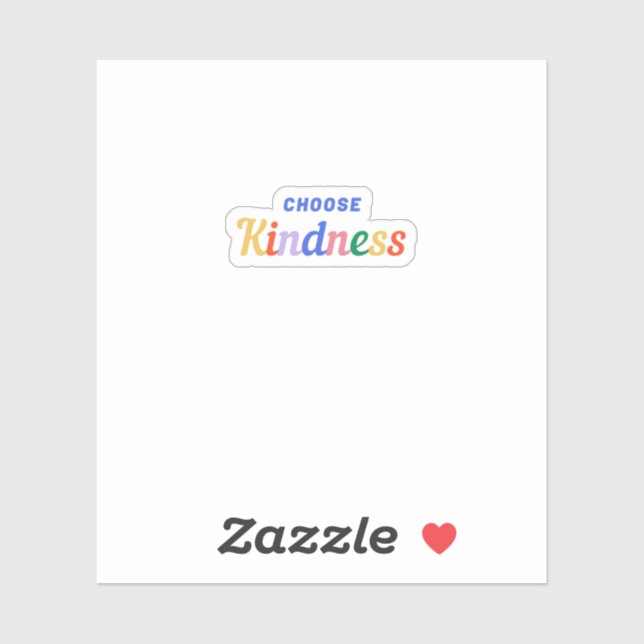 Choose kindness (Sheet)