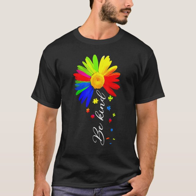 Choose Kindness Be Kind Autism Awareness Shirts Su (Front)