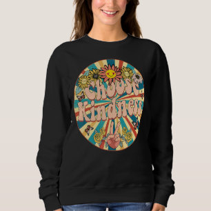 Choose Kindness Be Kind Positive Happy Smile Face Sweatshirt