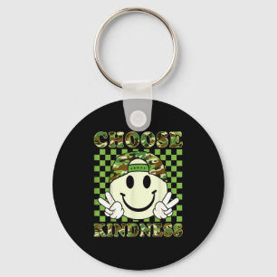 Choose kindness camo be kind inspirational kids bo key ring