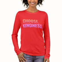 Choose Kindness Comfy Long-Sleeved Tee
