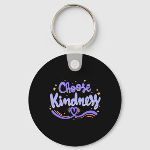 Choose Kindness Cute Be Kind Inspirational Autism Key Ring