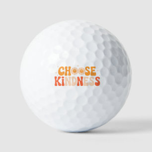 Choose Kindness - Floral Inspirational Golf Balls