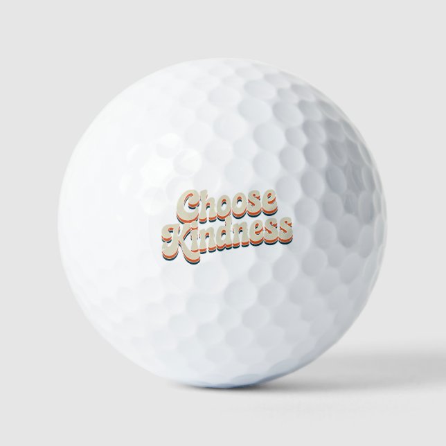 Choose Kindness - Inspirational Golf Balls (Front)