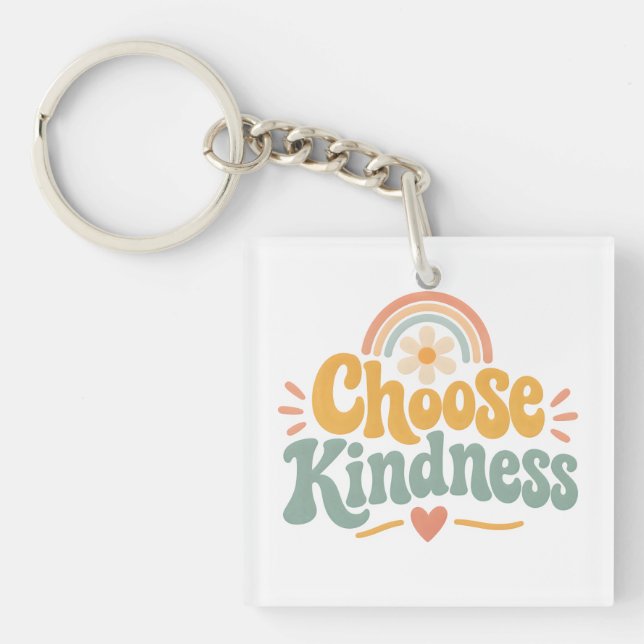 Choose Kindness Key Ring (Front)