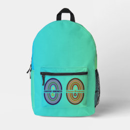 Choose kindness. Make the World kinder Printed Backpack