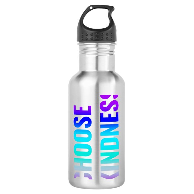 Choose Kindness Straight-Up Water Bottle (Front)