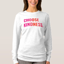Choose Kindness Sunset Long Sleeve Running Top